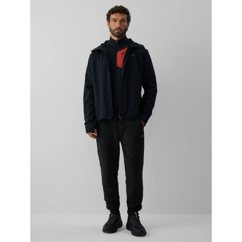 Men's windproof softshell jacket 5000 membrane 4F 4FRAW26TSOFM679-20S