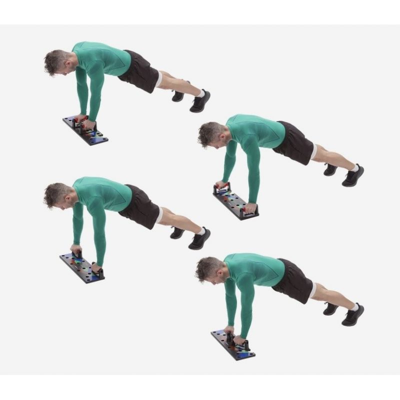HMS PU10 multifunctional push-up board red In preparation Your Sports Performance