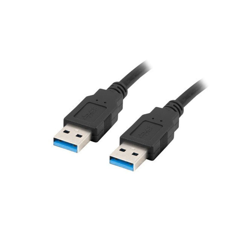 LANBERG USB-A 3.0 M/M CABLE 1M BLACK CA-USBA-30CU-0010-BK Kable i adaptery/Kable USB Your Sports Performance