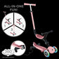 Scooter with ride-on seat GO•UP ACTIVE LIGHTS 360 (749-310) Accessories/Skating/Hulajnogi/Traditional/For kids/Globber Your Sports Performance