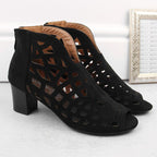 M.Daszyński W SAN32A suede ankle boots black Footwear/Lifestyle/M.Daszyński Your Sports Performance