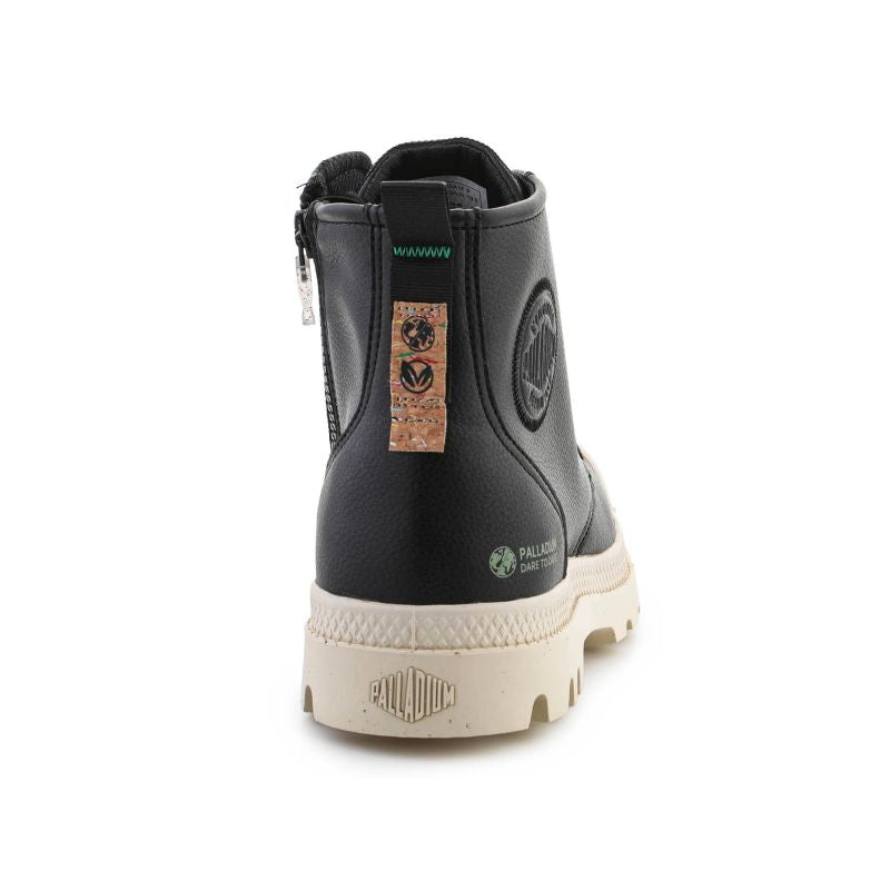 Palladium Pampa Hi Re-Vegan Leather U shoes 74378-008-M Black Footwear/Lifestyle/Palladium Your Sports Performance