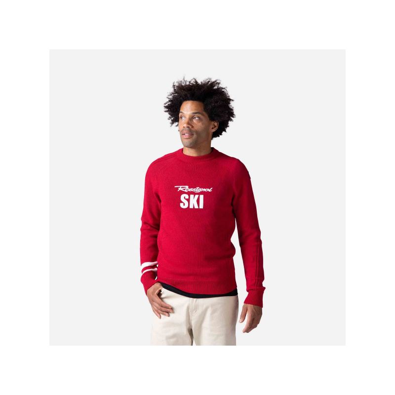 Rossignol Signature Rossignol Knit Sweater Red Rossignol