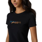 Women's T-shirt 4F F2717 deep black 4FWSS26TTSHF2717 20S