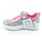Skechers S Lights LED Children's Velcro Shoes for Girls Gray