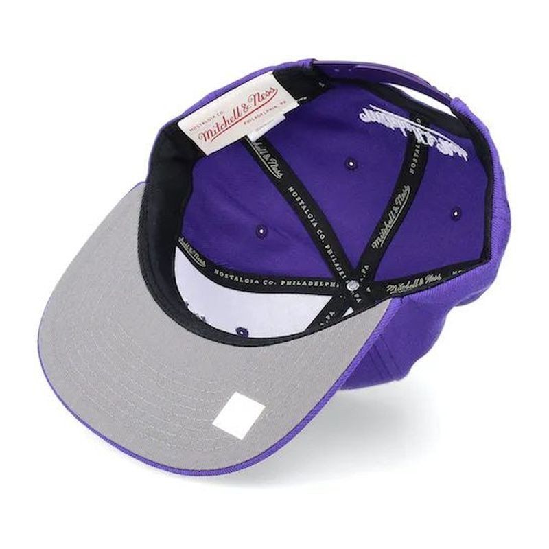 Mitchell & Ness NBA Cap Los Angeles Lakers Top Spot Snapback Hwc Lakers HHSS3256-LALYYPPPPURP Clothing/Basketball/Mitchell & Ness Your Sports Performance