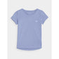 100% cotton plain girls' T-shirt 4F Junior *Kategoria tymczasowa Your Sports Performance