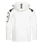 Geographical Norway Techno MEN 056 BS3 men's sports jacket, quick-drying, with hood, white (WU1060H/GN) In preparation Your Sports Performance