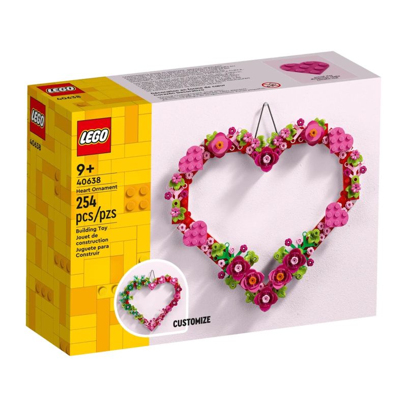 LEGO 40638 Celebration Heart Decoration Accessories Your Sports Performance