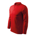 Polo shirt Malfini Single J. LS M MLI-21107 red Clothing/Lifestyle/T-shirts/Malfini Malfini
