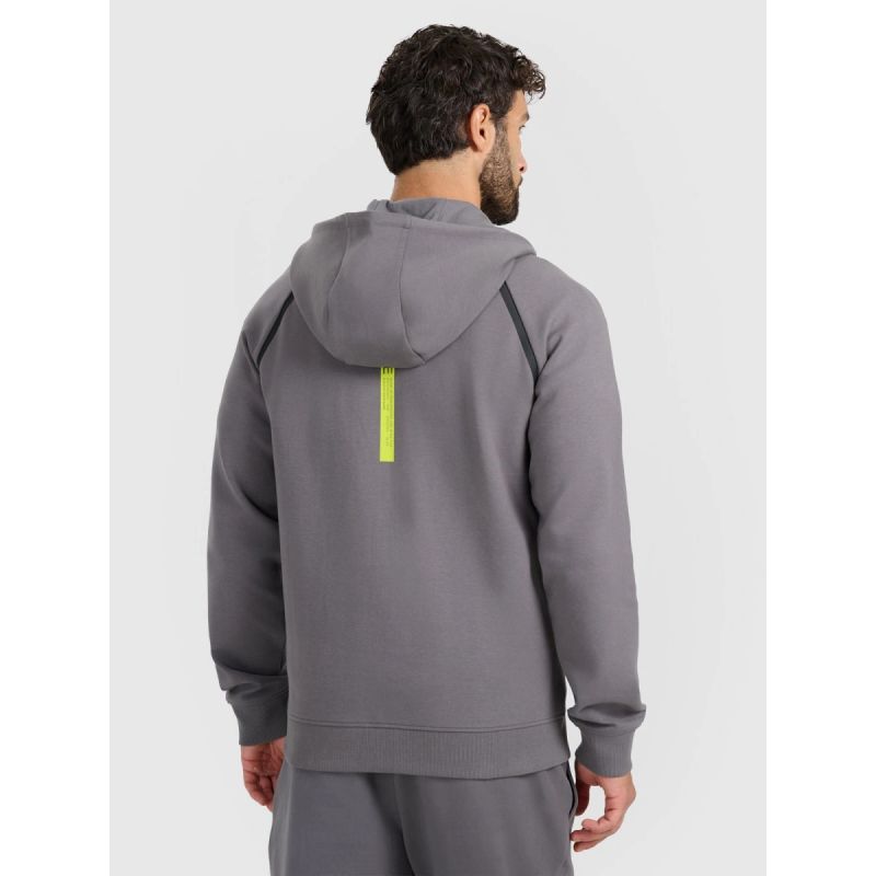 Men's zip-up hooded sweatshirt 4F 4FRAW25TSWSM2456-23S *Kategoria tymczasowa Your Sports Performance