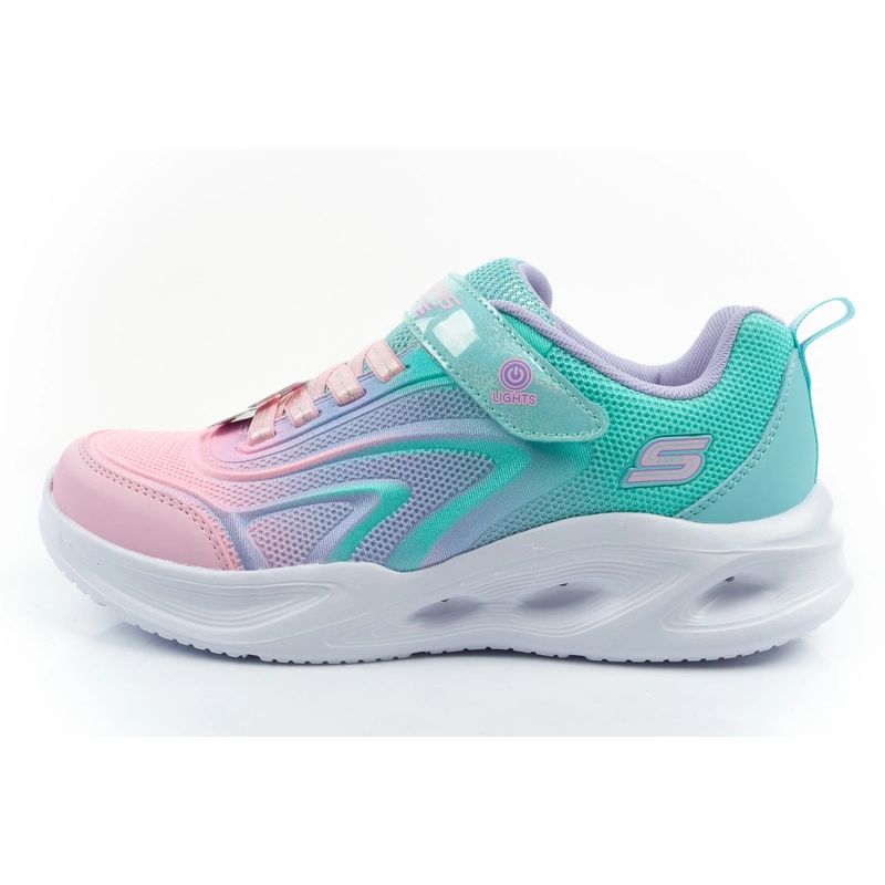 Skechers Color Breeze LED Children's Sports Shoes for Girls To be categorized Your Sports Performance