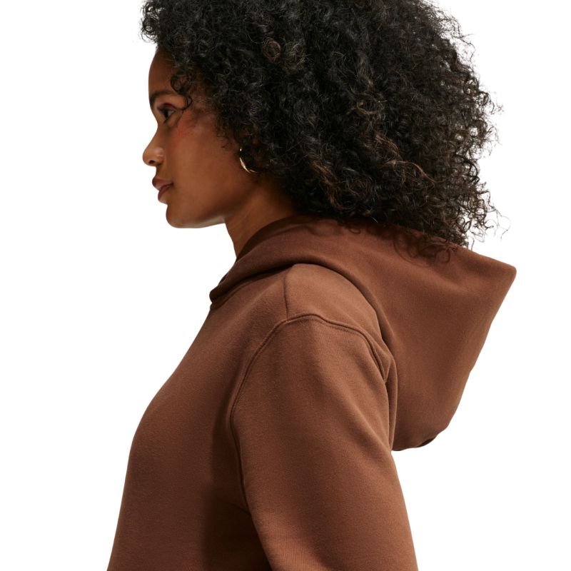 Nike Studio Fleece Medium Weight Women's Sweatshirt Light Brown IM8100 259