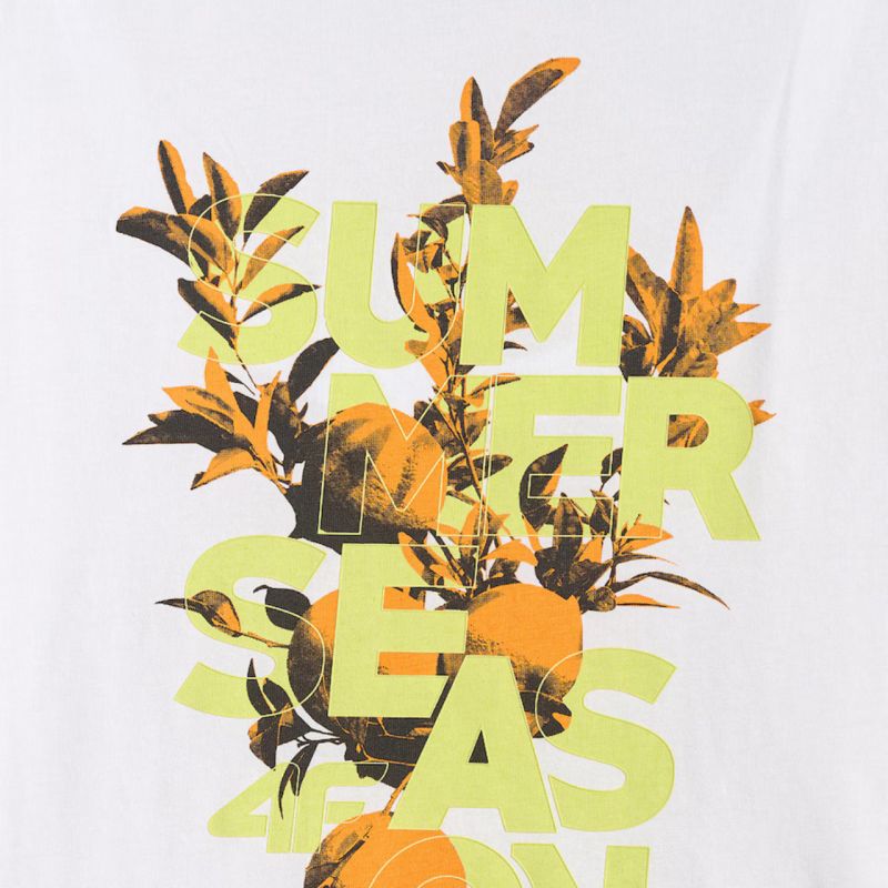 Women's T-shirt 4F F2721 white 4FWSS26TTSHF2721 10S