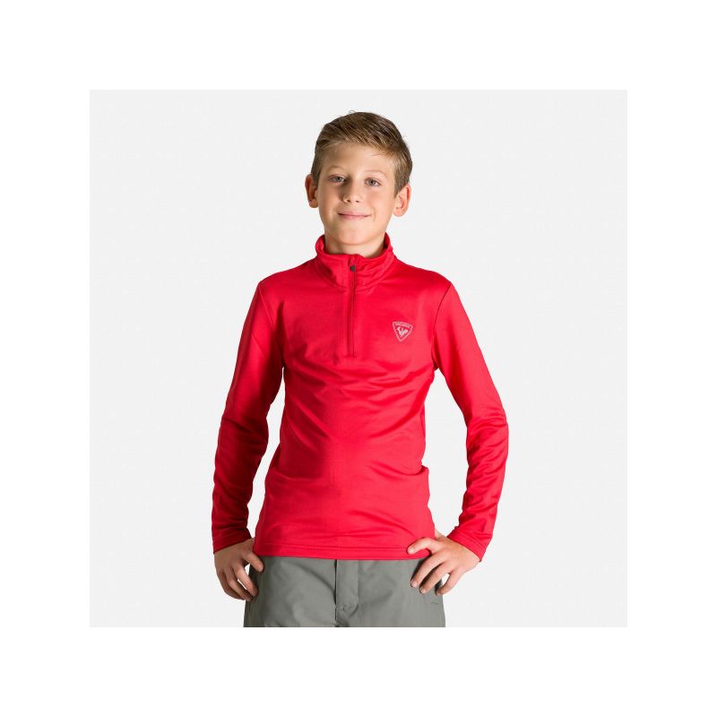 Boy Rossignol 1/2 Warm Stretch Layer sweatshirt Import z PMSport Your Sports Performance