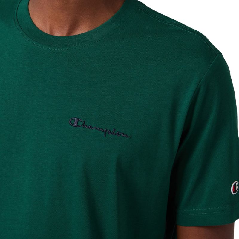 Men's Champion SS Tee Green 221798 GS584 In preparation Your Sports Performance