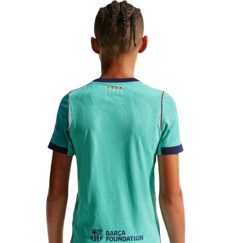 Nike FC Barcelona Match 2026/27 Kids' Jersey Green II6648 301