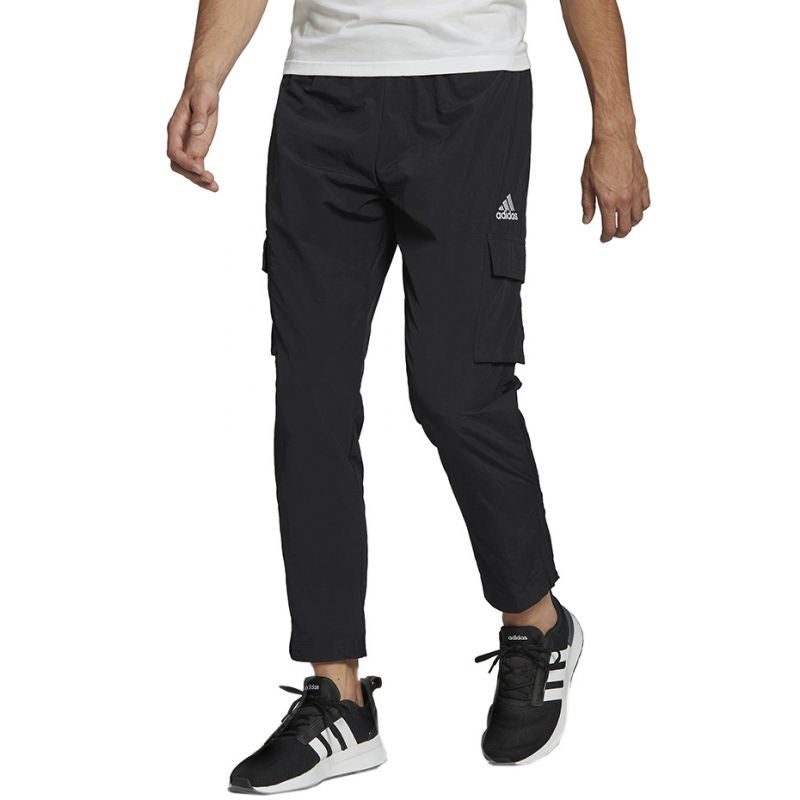 adidas Essentials Small Logo Woven Cargo 7/8 Pants M HE1859 Clothing/Training Adidas