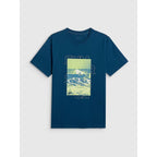 Men's regular printed T-shirt 4F 4FWSS26TTSHM2783-46S 4f