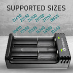 EVERACTIVE CHARGER FOR CYLINDRICAL LI-ION BATTERIES LC200 Baterie, akumulatorki i ładowarki/Ładowarki akumulatorowe (bez akumulatorków) Your Sports Performance