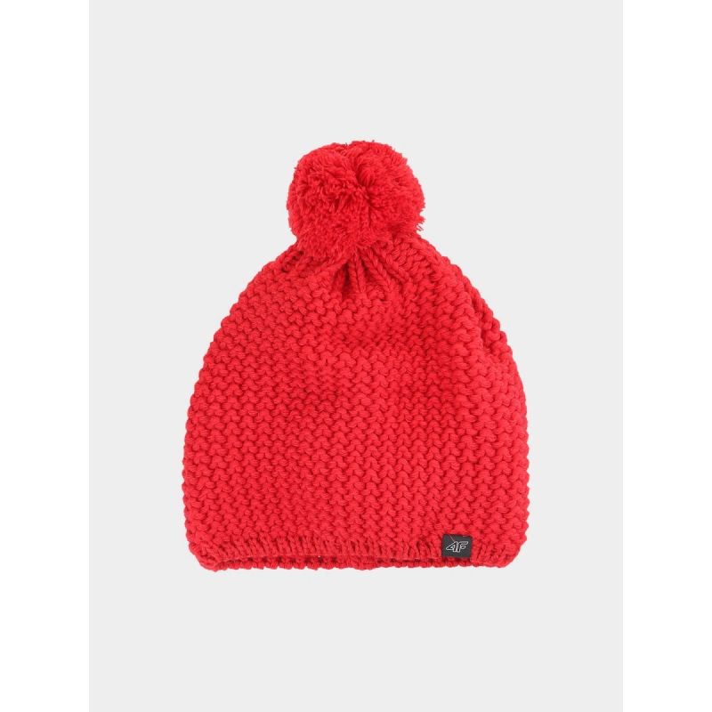 Men's winter hat with pompom 4F 4FWAW24ACAPM461-62S *Kategoria tymczasowa Your Sports Performance