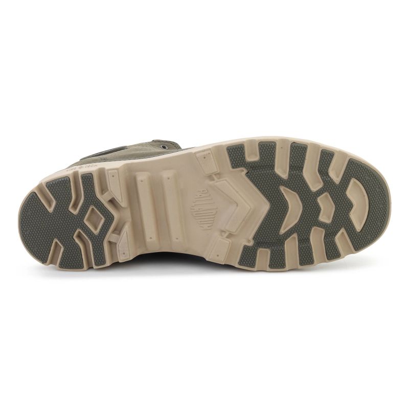 PALLADIUM PAMPA LITE+ ZIP WP+ OLIVE NIGHT 79577-325