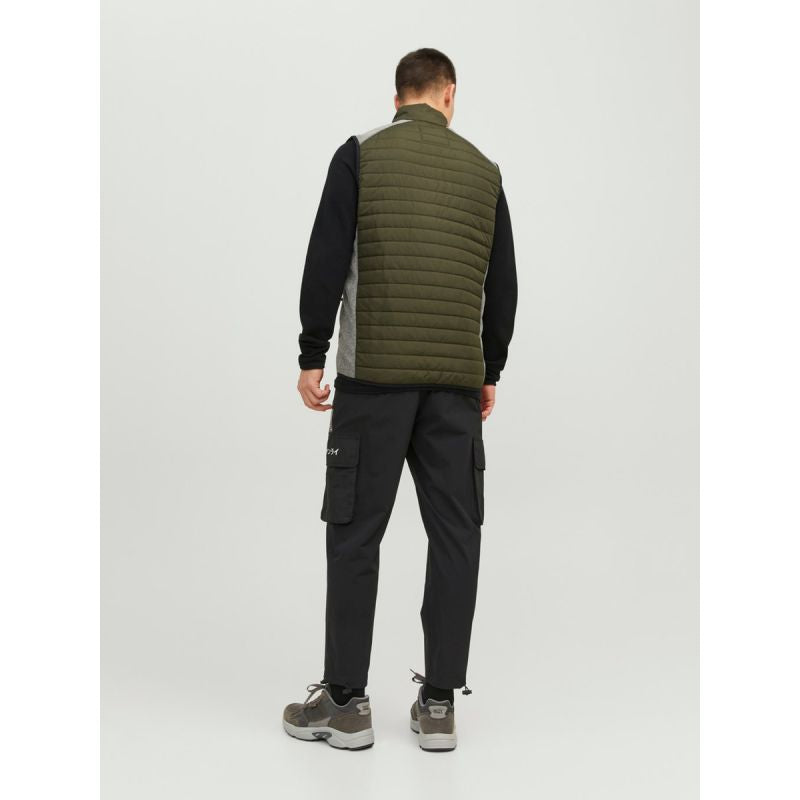 Jack &amp; Jones Jjemulti Bodywarmer Collar Noos M 12200684ROSIN Clothing/Outdoor/Jack & Jones Your Sports Performance