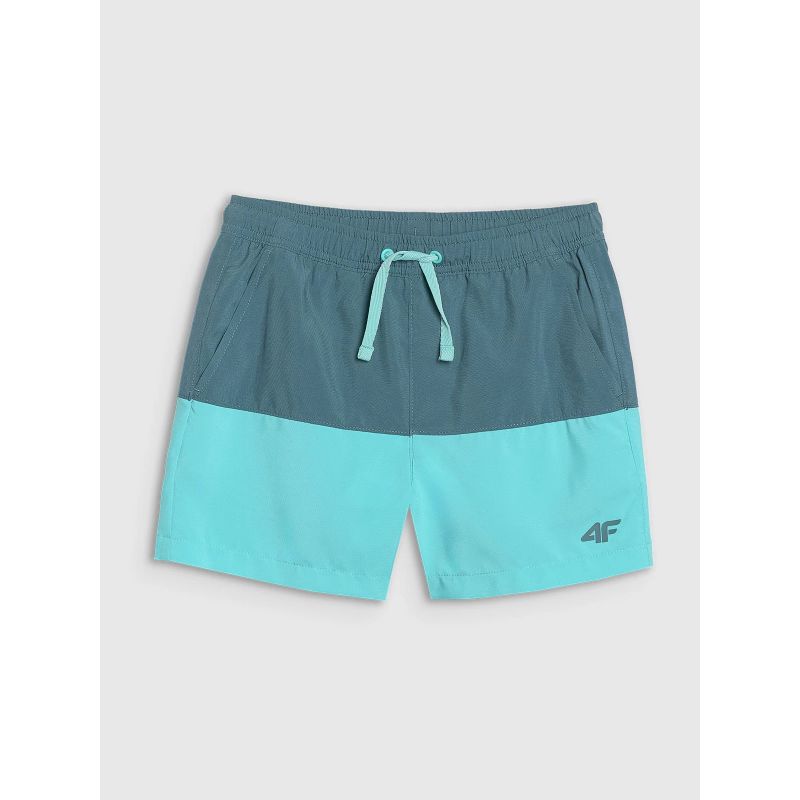 Boys' beach shorts 4F 4FJWSS25UBDSM116-46S *Kategoria tymczasowa Your Sports Performance