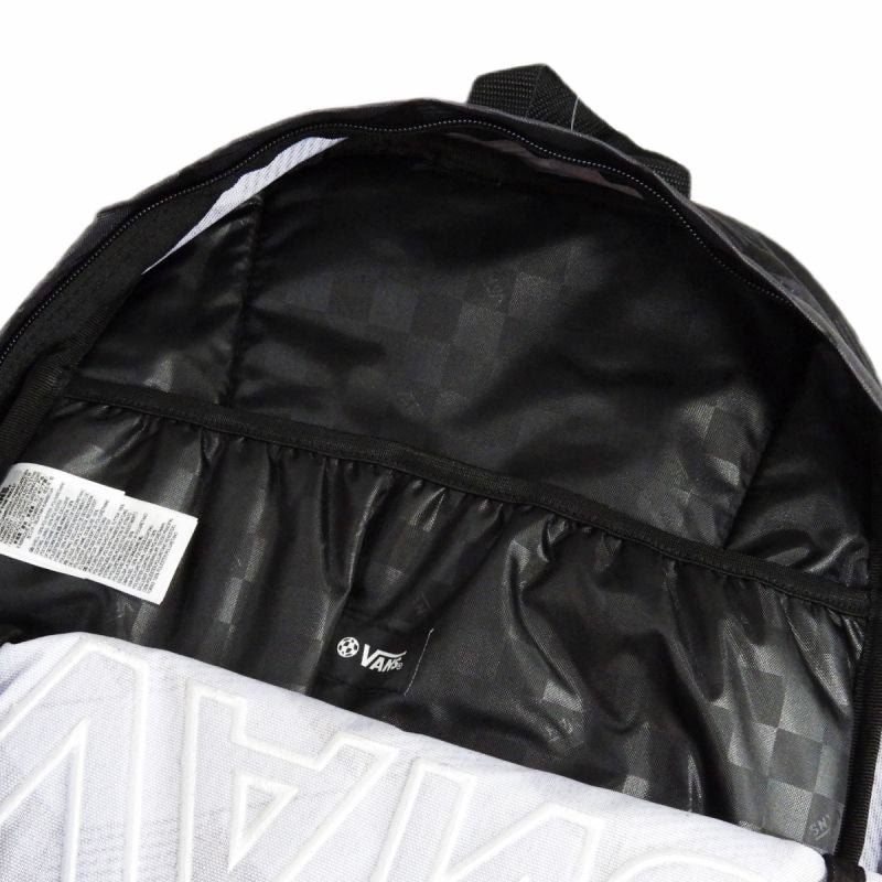Vans Old Skool Drop V 22 L Black/Asphalt Urban School Backpack - VN000H4ZKOU1 Akcesoria i sprzęt koszykarski/Torby i plecaki Your Sports Performance