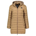 Women’s Jacket Geographical Norway ATIKAMAP LONG HOOD TAUPE DB LADY 233 (WZ5137F/GN-TAUPE)