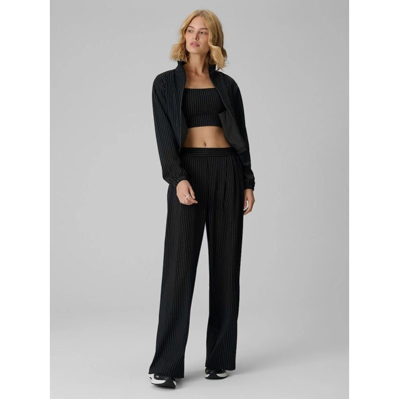Women's slim striped crop-top 4F 4FRAW26TSLEF373-20S