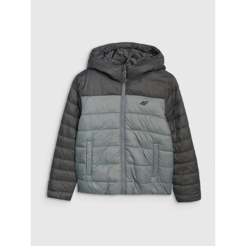 Boy's down jacket with synthetic filling 4F 4FJRAW25TDJAM0770-25S *Kategoria tymczasowa Your Sports Performance