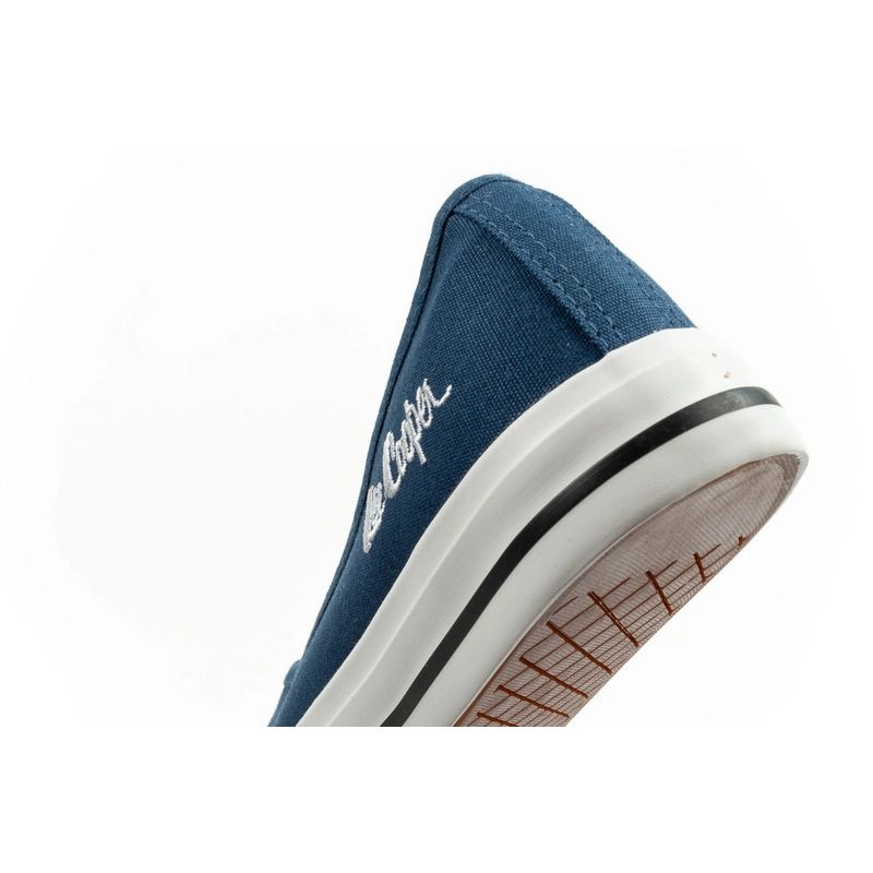 Lee Cooper shoes women's sneakers sporty blue slip-on ballet flats Lee Cooper