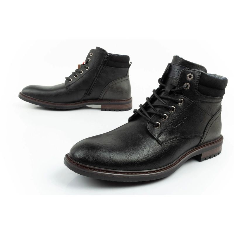 Wrangler George men's shoes Chelsea boots elegant fashionable black In preparation Your Sports Performance