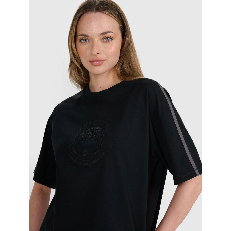 Women's oversize printed T-shirt 4F 4FRSS25TTSHF2791-20S 4f