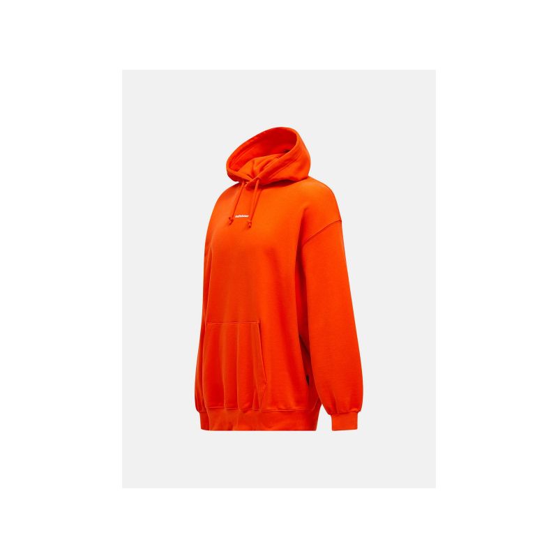 PEAK PERFORMANCE Original Terry Hood Men sweatshirt red
