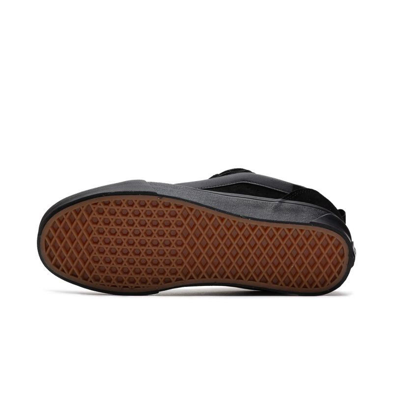 Vans Knu Skool Black Men's Shoes Suede Off The Wall Black (VN0009QCBKA) In preparation Your Sports Performance