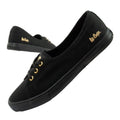 Lee Cooper shoes women's sneakers sporty black slip-on ballet flats Lee Cooper