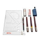 ROTRING isograph College Set - 3 pcs. 0.25 / 0.35 / 0.5 Artykuły biurowe/Przybory do pisania (długopisy i pióra) Your Sports Performance
