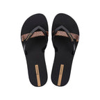 Ipanema Kirei women's flip-flops, fashionable and comfortable, black for the beach Ipanema
