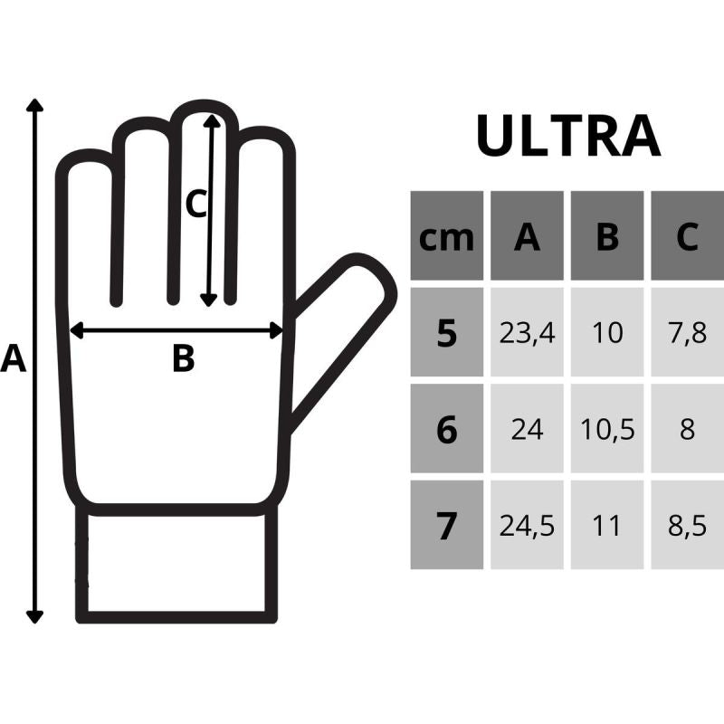ENERO ULTRA SIZE 7 GOALKEEPER GLOVES Clothing Your Sports Performance