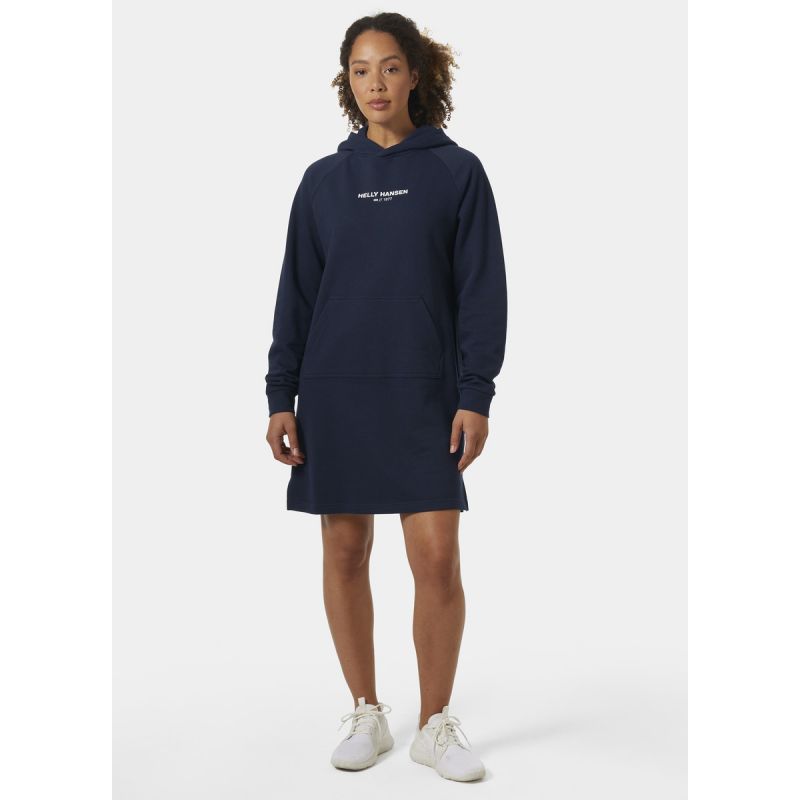 Helly Hansen Core Hoodie Dress W 54079 597 Clothing/Lifestyle/spódniczki, sukienki/Helly Hansen Your Sports Performance