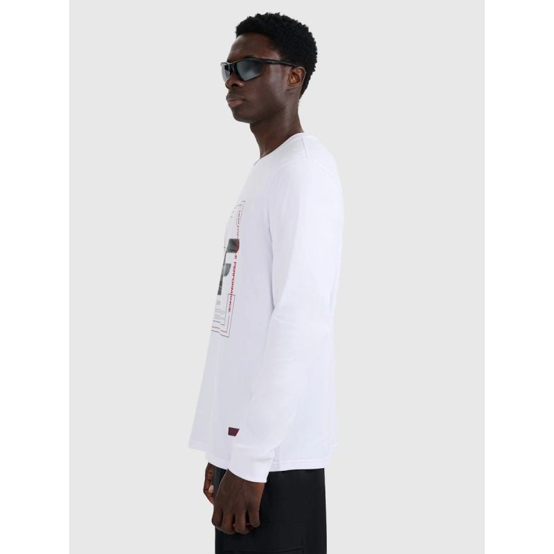 Men's longsleeve regular with print 4F 4FRAW25TLONM606-10S 4f