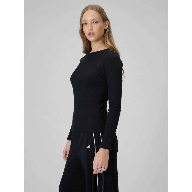 Women's long sleeve slim ribbed knit 4F 4FRAW25TLONF656-20S 4f