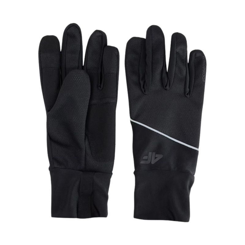 Gloves 4F U182 deep black 4FWMM00AFGLU182 20S In preparation Your Sports Performance