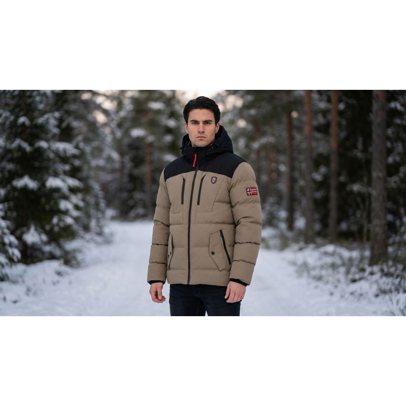 Men’s parka Geographical Norway CACHOT BEIGE DB MEN 068 (WA1696H/GN-BEIGE)