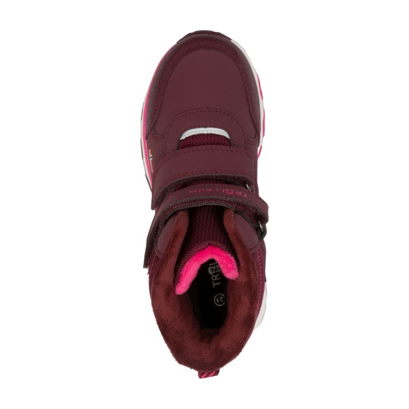 Trollkids Kids Hafjell Winter Boots for girls/boys waterproof purple (264-419) Trollkids