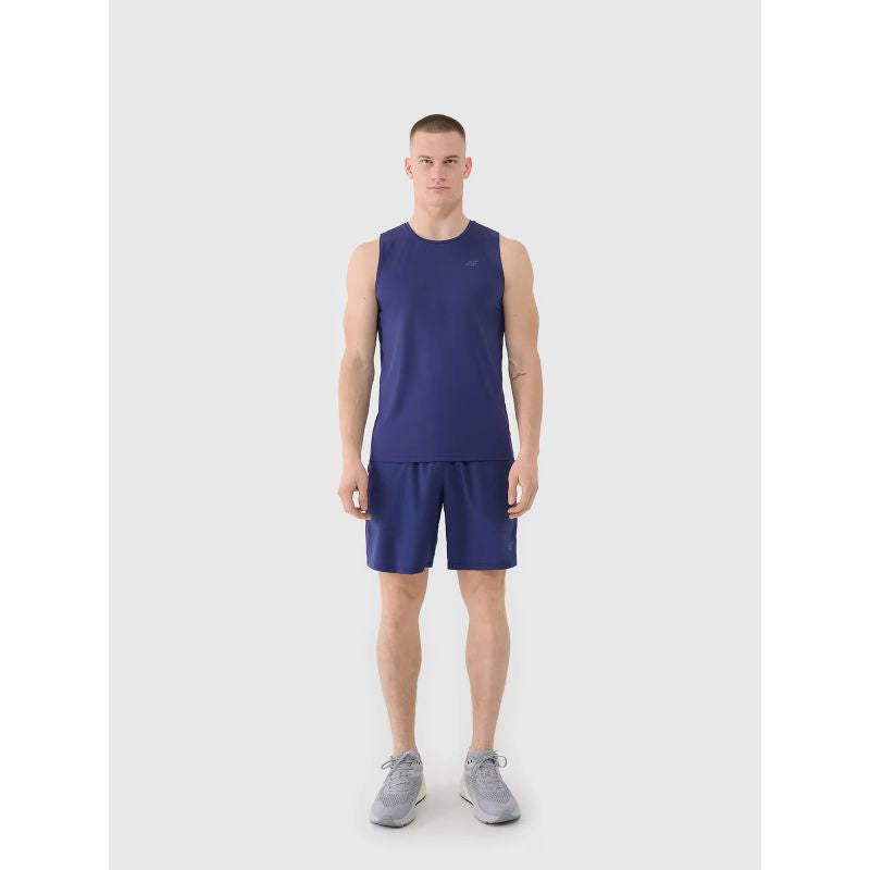 Men's quick-drying training tank top 4F 4FWSS25TFSLM460-30S *Kategoria tymczasowa Your Sports Performance