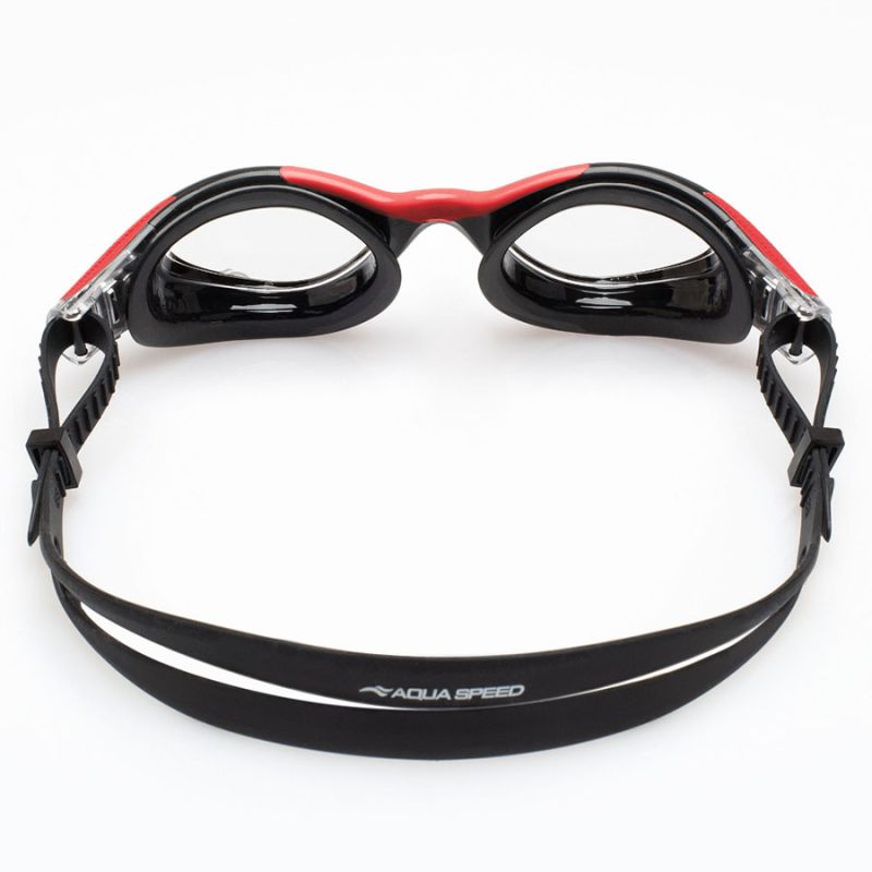 Aqua Speed Aquilo swimming goggles black and red 62649-31 Aqua-Speed