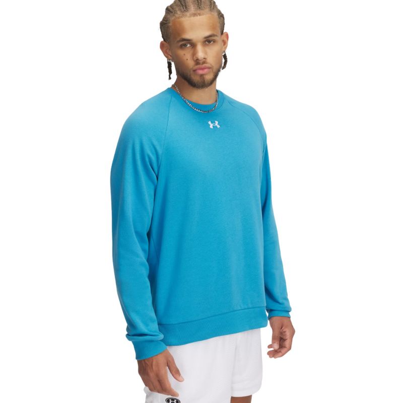 Under Armor Rival Fleece Crew M 1379755 452 sweatshirt Clothing/Lifestyle/Under Armour Your Sports Performance